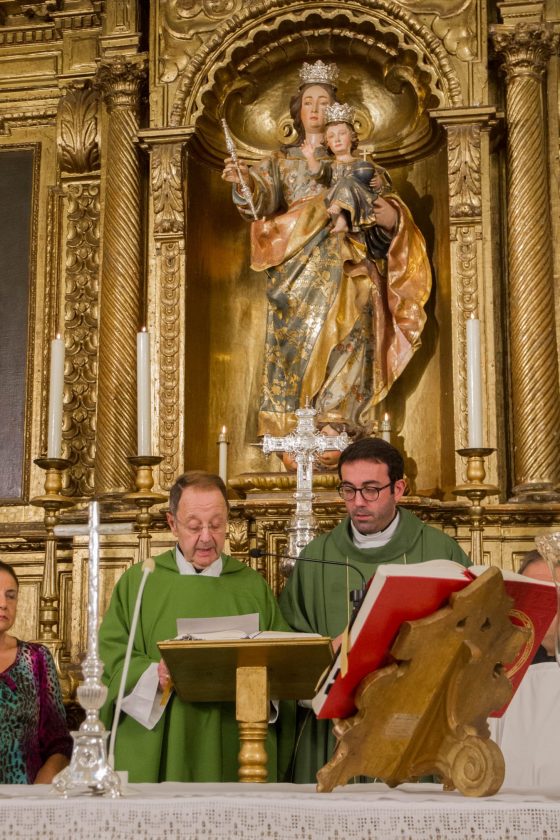 Santa María de las Nieves, Villanueva del Ariscal, Sevilla, Misa de envío (5)