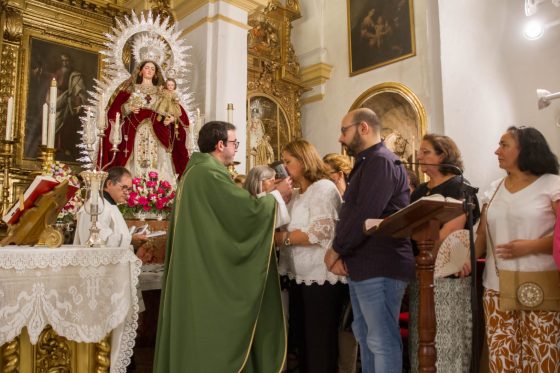 Santa María de las Nieves, Villanueva del Ariscal, Sevilla, Misa de envío (6)