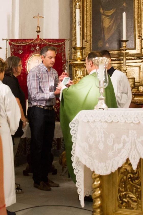 Santa María de las Nieves, Villanueva del Ariscal, Sevilla, Misa de envío (9)