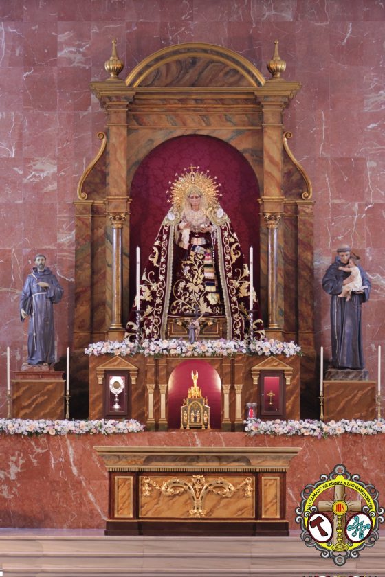 Nuestra Señora de los Desamparados, Parque Alcosa, ratablo, Sevilla