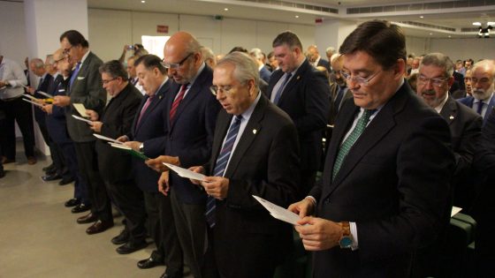 Curso cofrade, Sevilla, Fundación Caja Rural del Sur, monseñor Saiz Meneses (2)