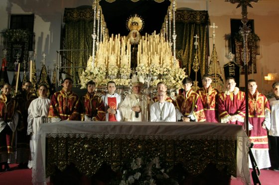 Virgen de las Angustias, Coronación, Sevilla, Sanlúcar La Mayor (11)