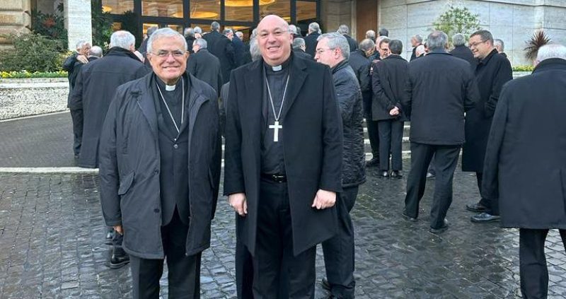 El obispo de Guadix asiste en Roma al encuentro de todos los obispos españoles con el papa