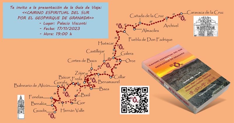 Este viernes se presenta en Guadix una guía para el Camino Espiritual del Sur