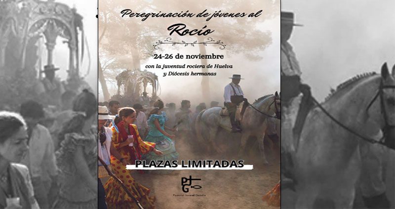 Los jóvenes peregrinan al Rocío, del 24 al 26 de noviembre