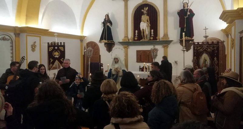 Despertadores, rifa de San Antón y procesión en Huéscar, por la Inmaculada