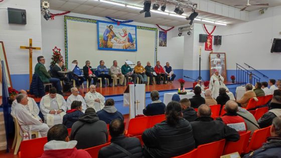 Pastoral Penitenciaria, Sevilla, Misa, Navidad (3)