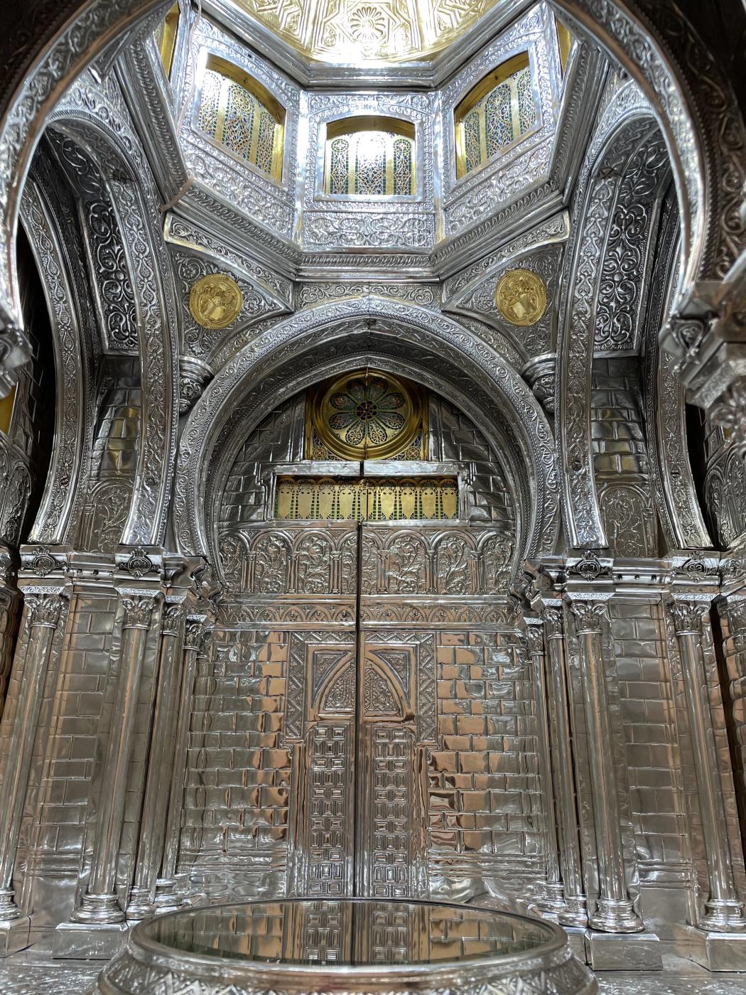 Interior del Sagrario del Seminario tras la restauración // E. LLAMAS