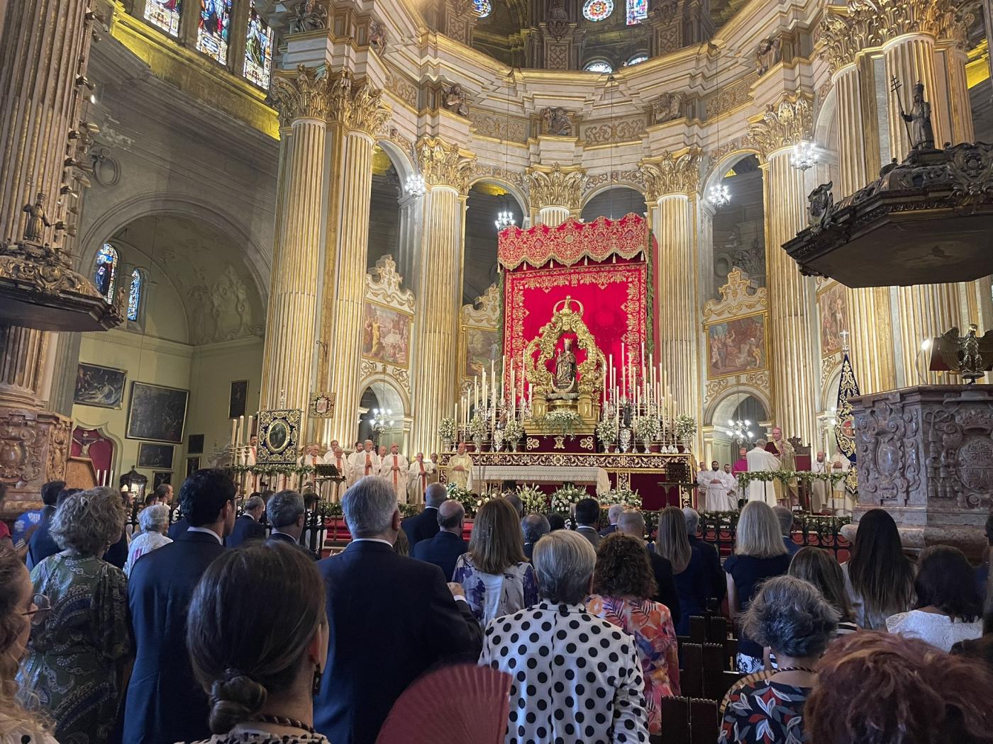 Misa Estacional en la festividad de Santa María de la Victoria 2024. FOTO: E. LLAMAS