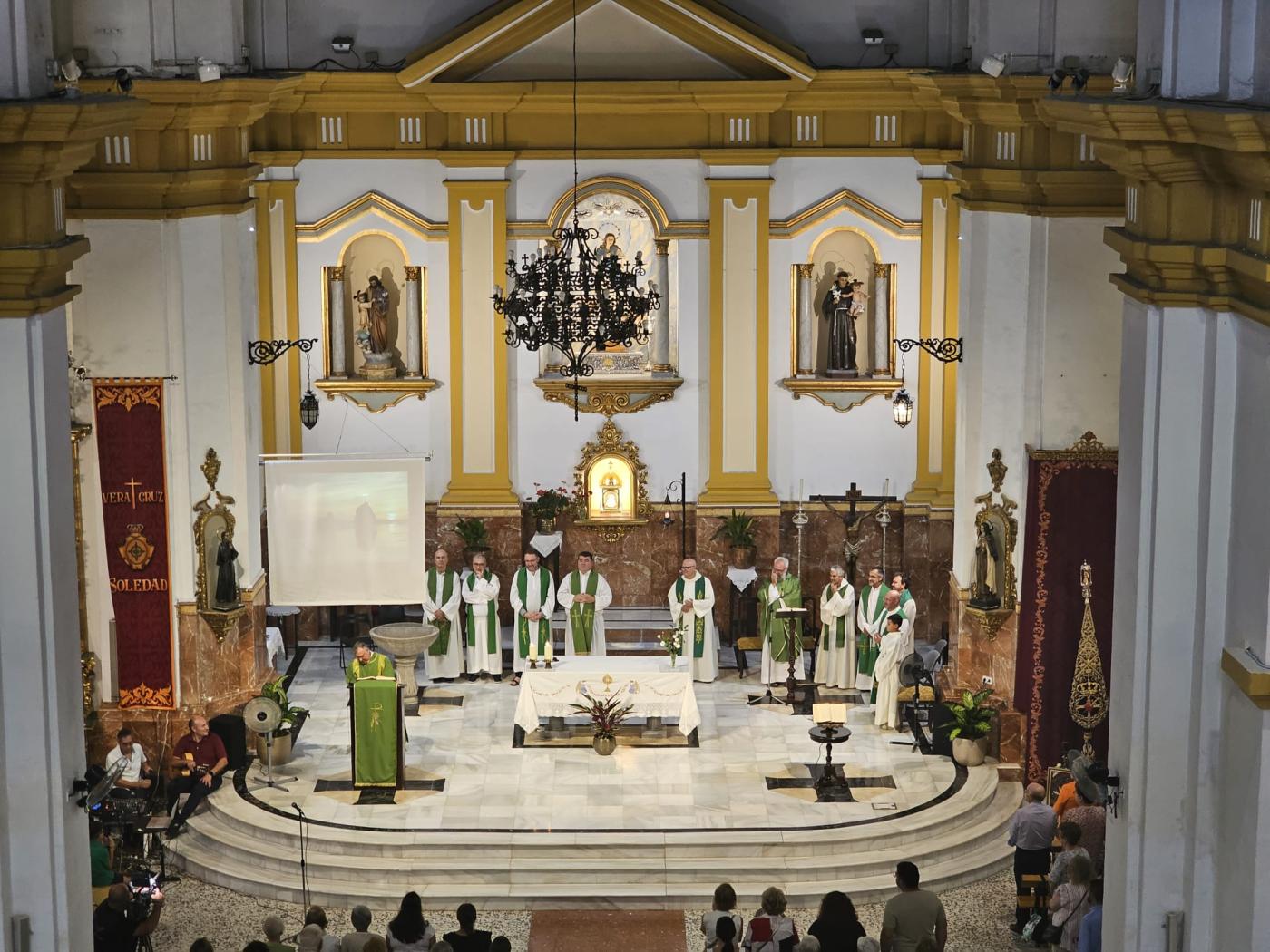 La parroquia de Alhaurín de la Torre recibe al sacerdote Manuel Márquez Córdoba