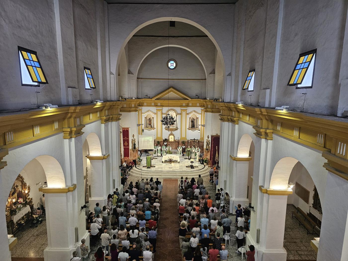 La parroquia de Alhaurín de la Torre recibe al sacerdote Manuel Márquez Córdoba