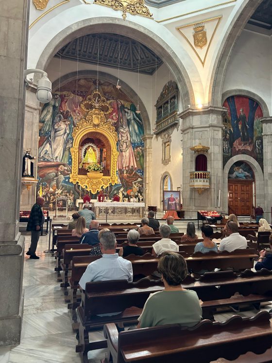 Bendición cuadro beato Torres Padilla-santuario patrona Canarias-17112024 (1)