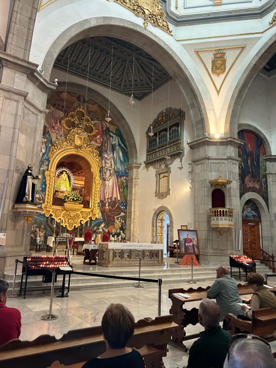 Bendición cuadro beato Torres Padilla-santuario patrona Canarias-17112024 (2)