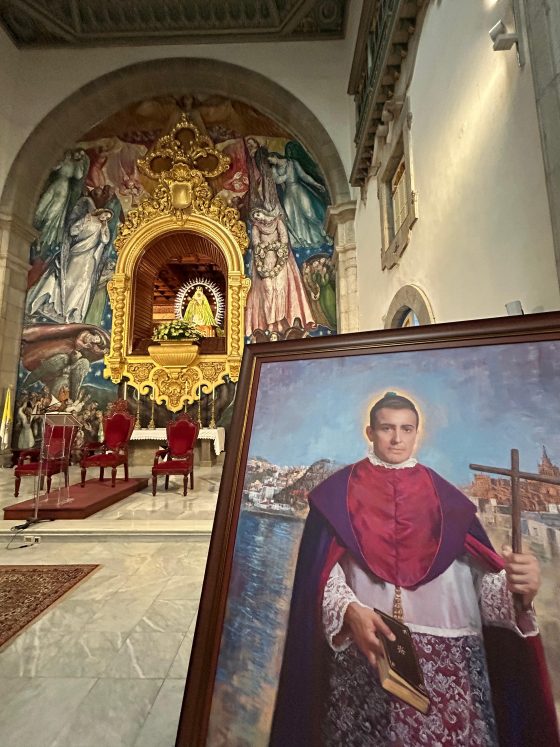 Bendición cuadro beato Torres Padilla-santuario patrona Canarias-17112024 (4)