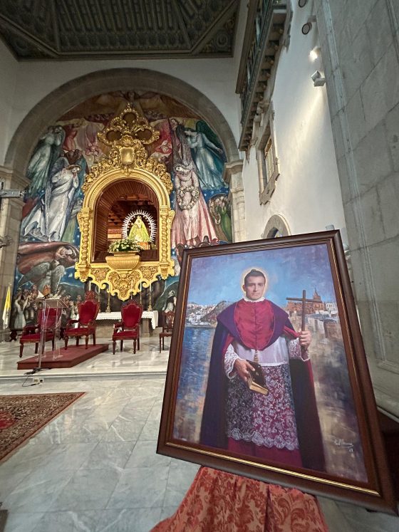 Bendición cuadro beato Torres Padilla-santuario patrona Canarias-17112024 (5)