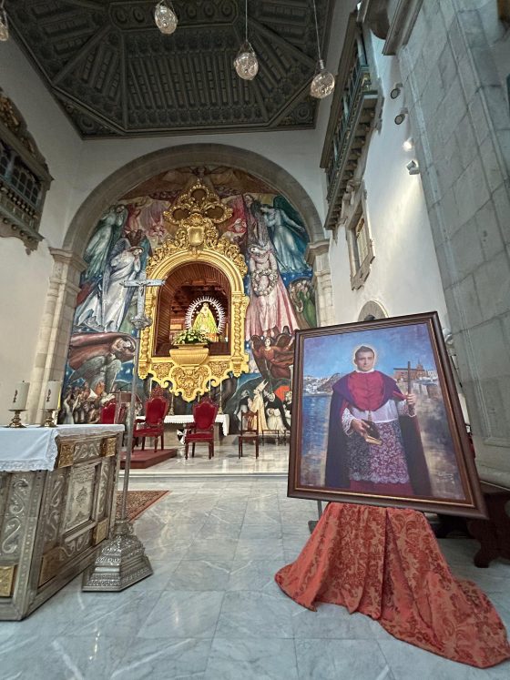 Bendición cuadro beato Torres Padilla-santuario patrona Canarias-17112024 (6)