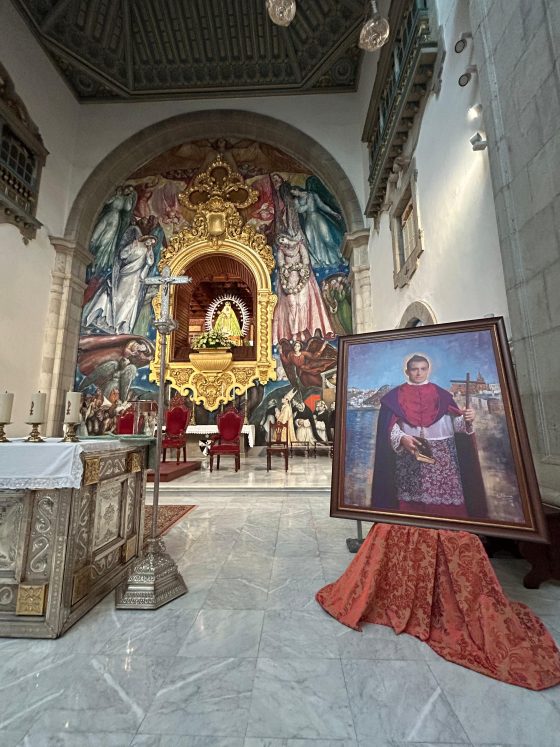 Bendición cuadro beato Torres Padilla-santuario patrona Canarias-17112024 (7)