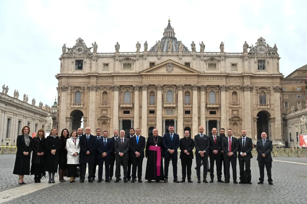 Audiencia privada del Papa Francisco a COVIRÁN