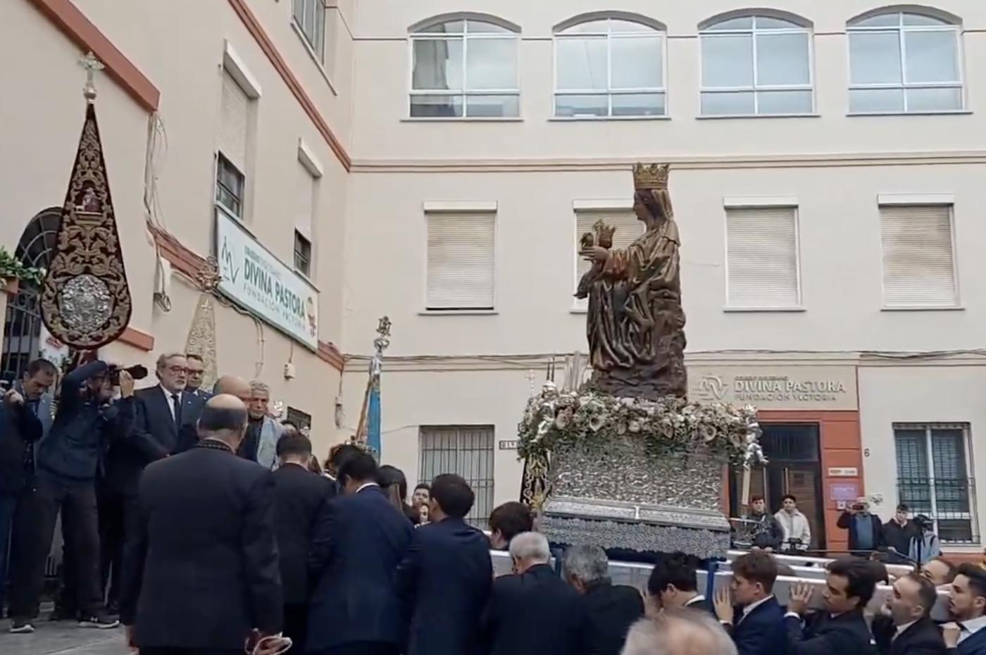 Llegada a la Divina Pastora