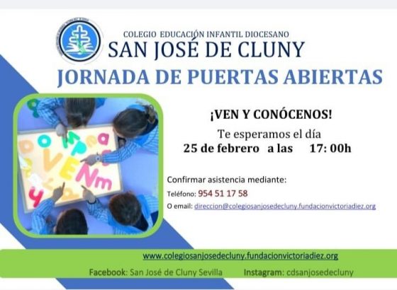 Jornadas Puertas Abiertas-San José de Cluny