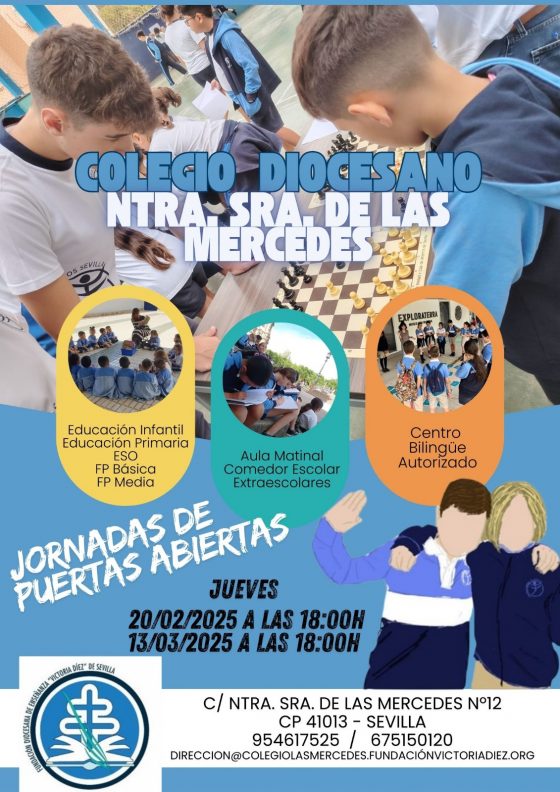 CARTEL JORNADA DE PUERTAS ABIERTAS-Las Mercedes