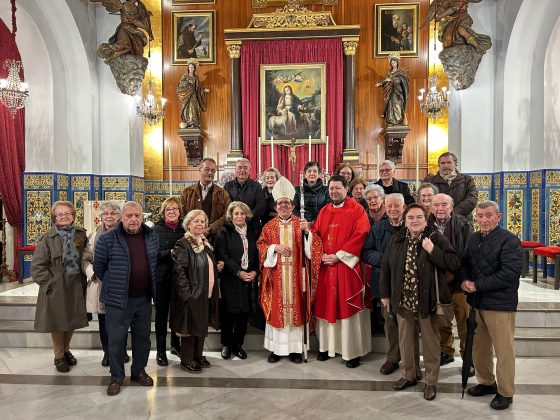 Visita Pastoral a la Divina Pastora-Monseñor Valdivia 1