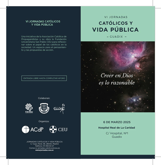 AcdP Jornadas Católicos y Vida Pública cartel 550x