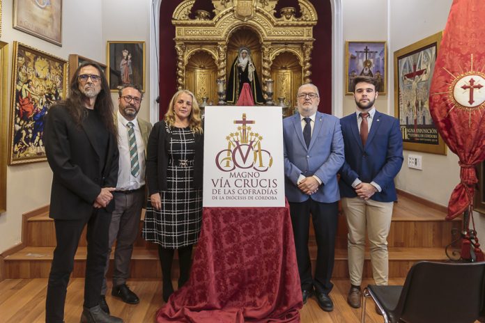 Presentación del logo del Vía Crucis Magno