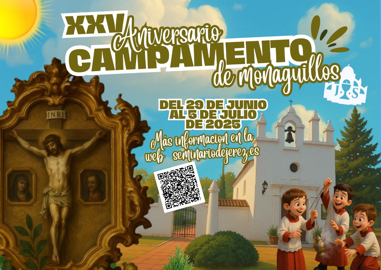 XXV Campamento de monaguillos del 29 de junio al 5 de julio