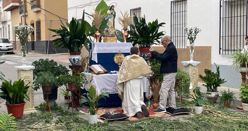 Procesión de las Espigas en Caniles