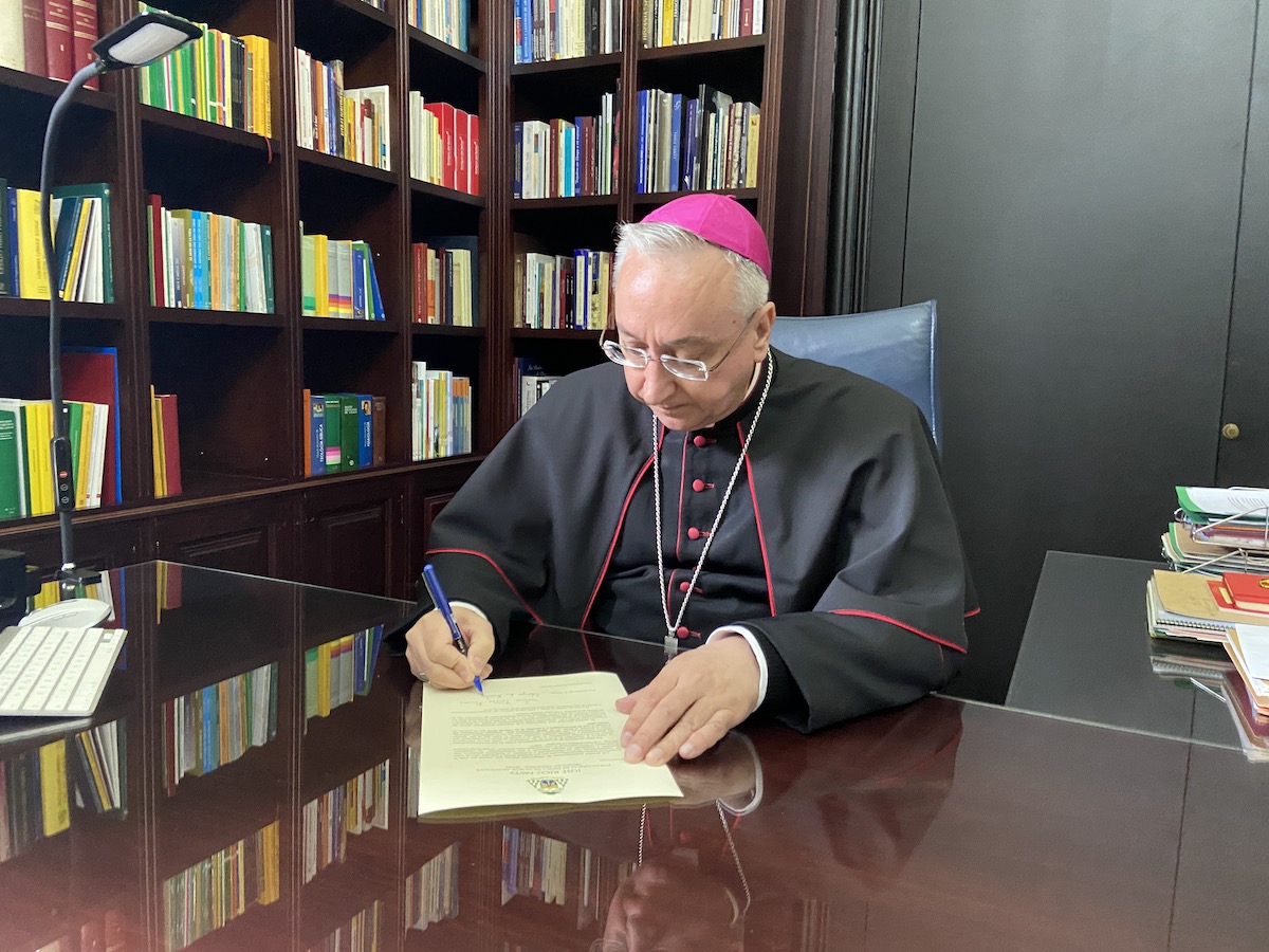 Carta de Monseñor José Rico Pavés al Presidente de la Unión de Hermandades de Jerez y a los Hermanos /as Mayores de las Hermandades y Cofradías de Jerez