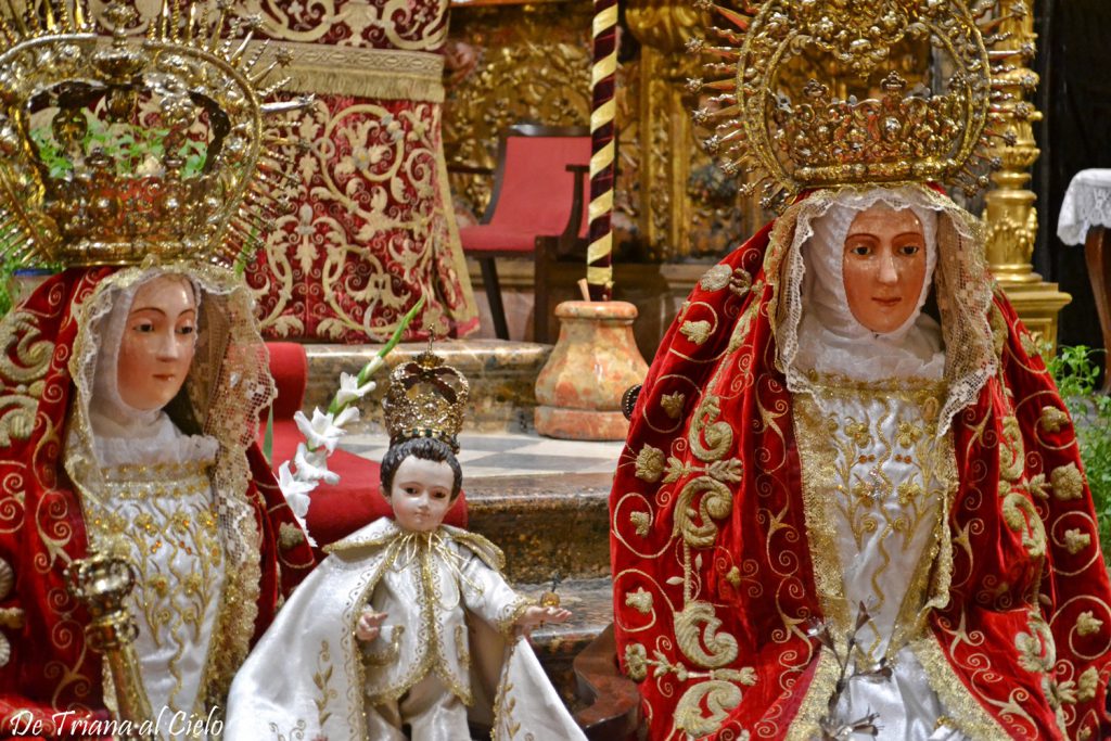 Cultos en Triana en honor a Santa Ana