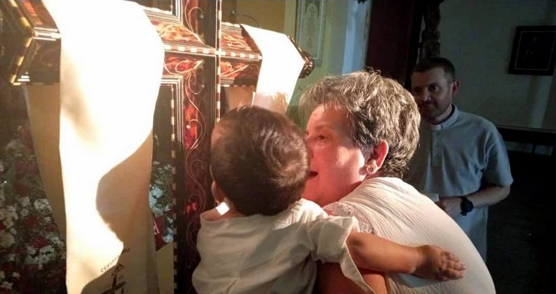 Con triduo, Misa y procesión, Pedro Martínez celebró a su Patrona, la Santa Cruz