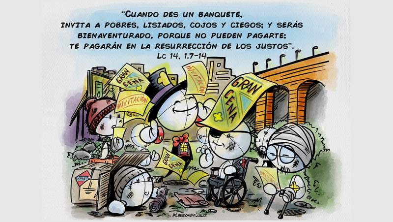 Domingo XXII del Tiempo Ordinario Ciclo C. 31 de agosto de 2025