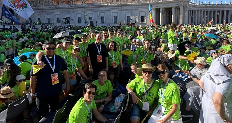 En imágenes, momentos de los jóvenes de la diócesis de Guadix en el Jubileo celebrado en Roma