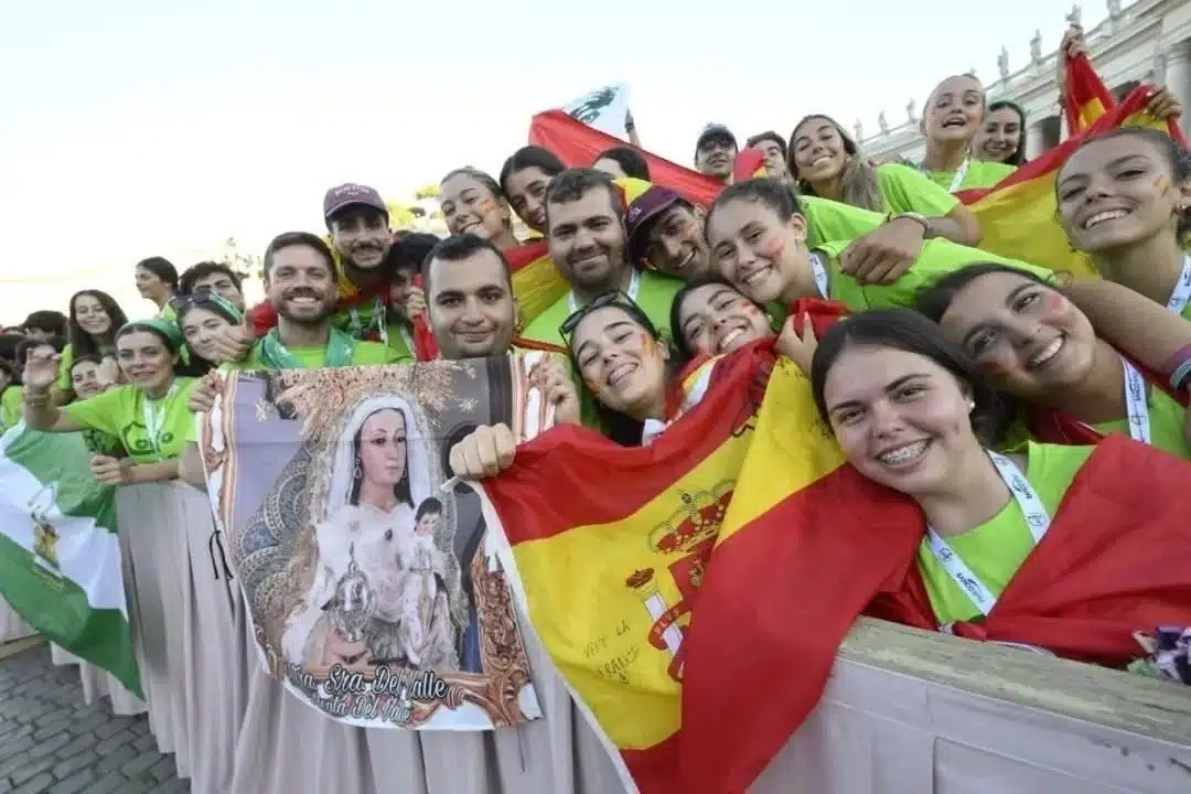 Los Jóvenes de la Diócesis viven un fin de semana intenso en Roma