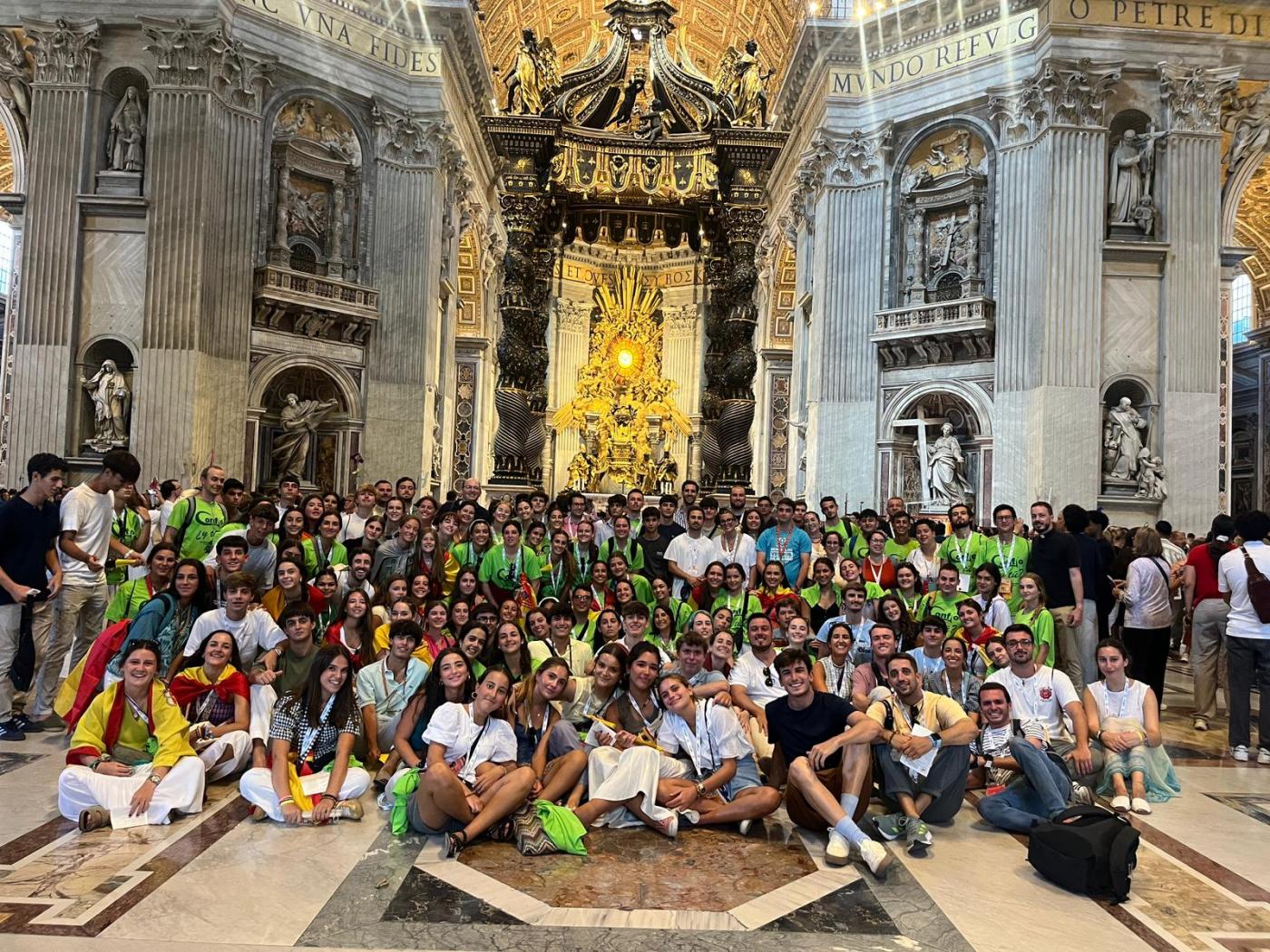 Málaga encamina sus pasos hacia la Puerta Santa de la Basílica de San Pedro