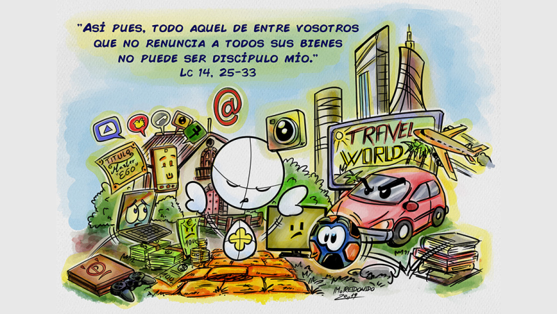 Domingo XXIII del Tiempo Ordinario. Ciclo C. 7 de septiembre de 2025