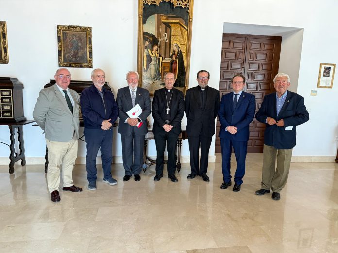 El Obispo recibe a la Asociación Propagandista y a la Hdad