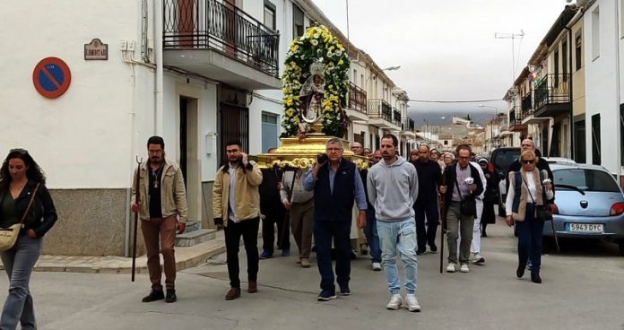Huéscar rezó el último de los rosarios de la Aurora de este año