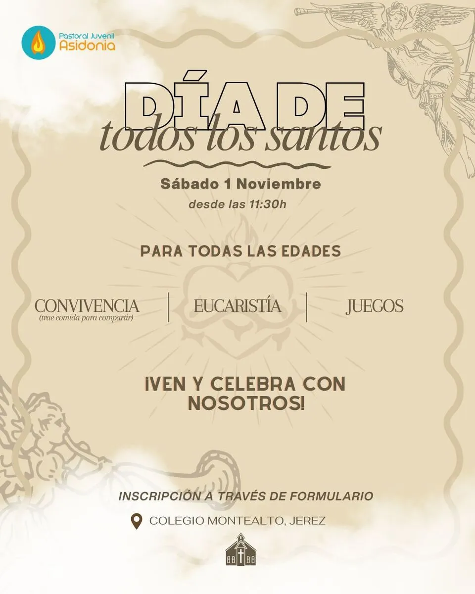 La Pastoral Juvenil celebra el Día de Todos los Santos