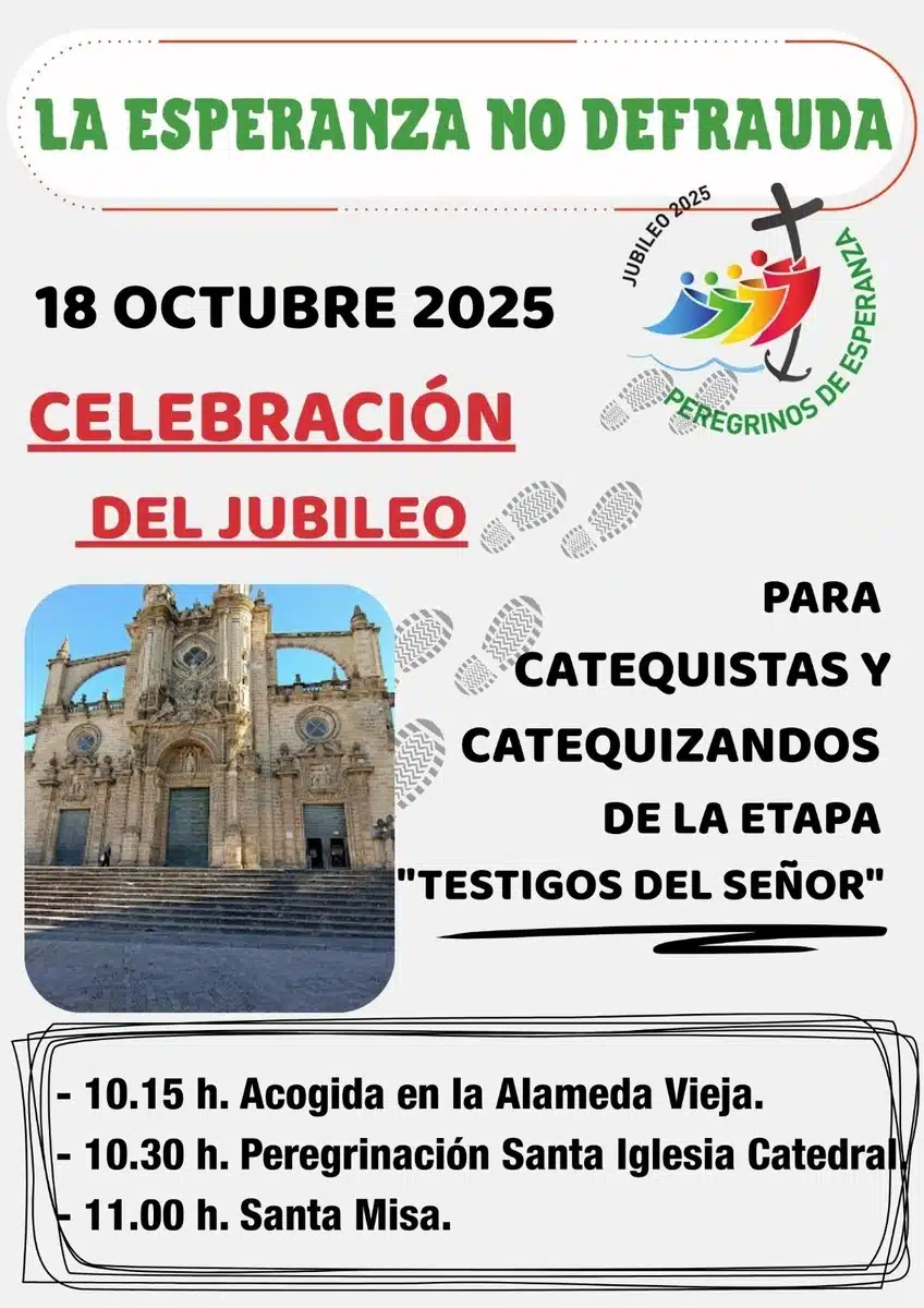 Los catequistas y preadolescentes de la Etapa «Testigos del Señor» vivirán el Jubileo este sábado en la Santa Iglesia Catedral