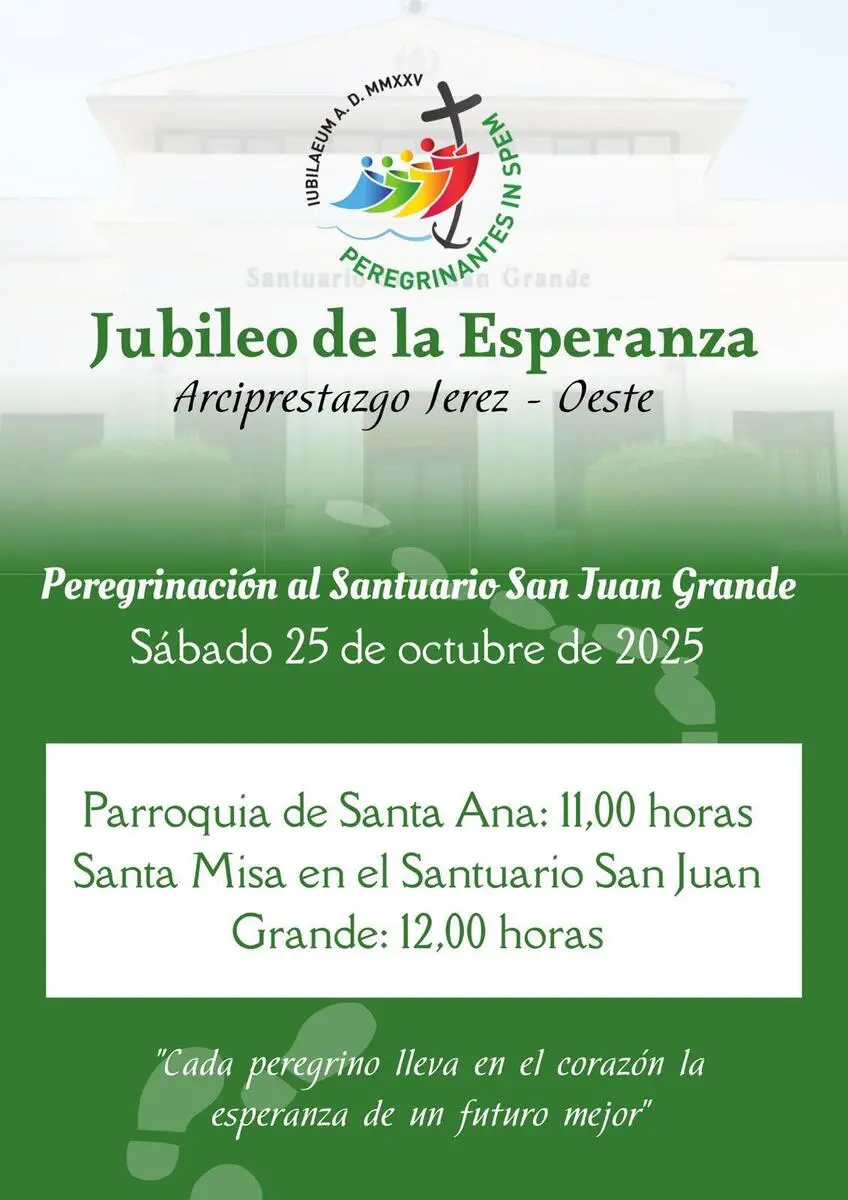 Peregrinación Jubilar del Arciprestazgo Jerez-Oeste al Santuario de San Juan Grande