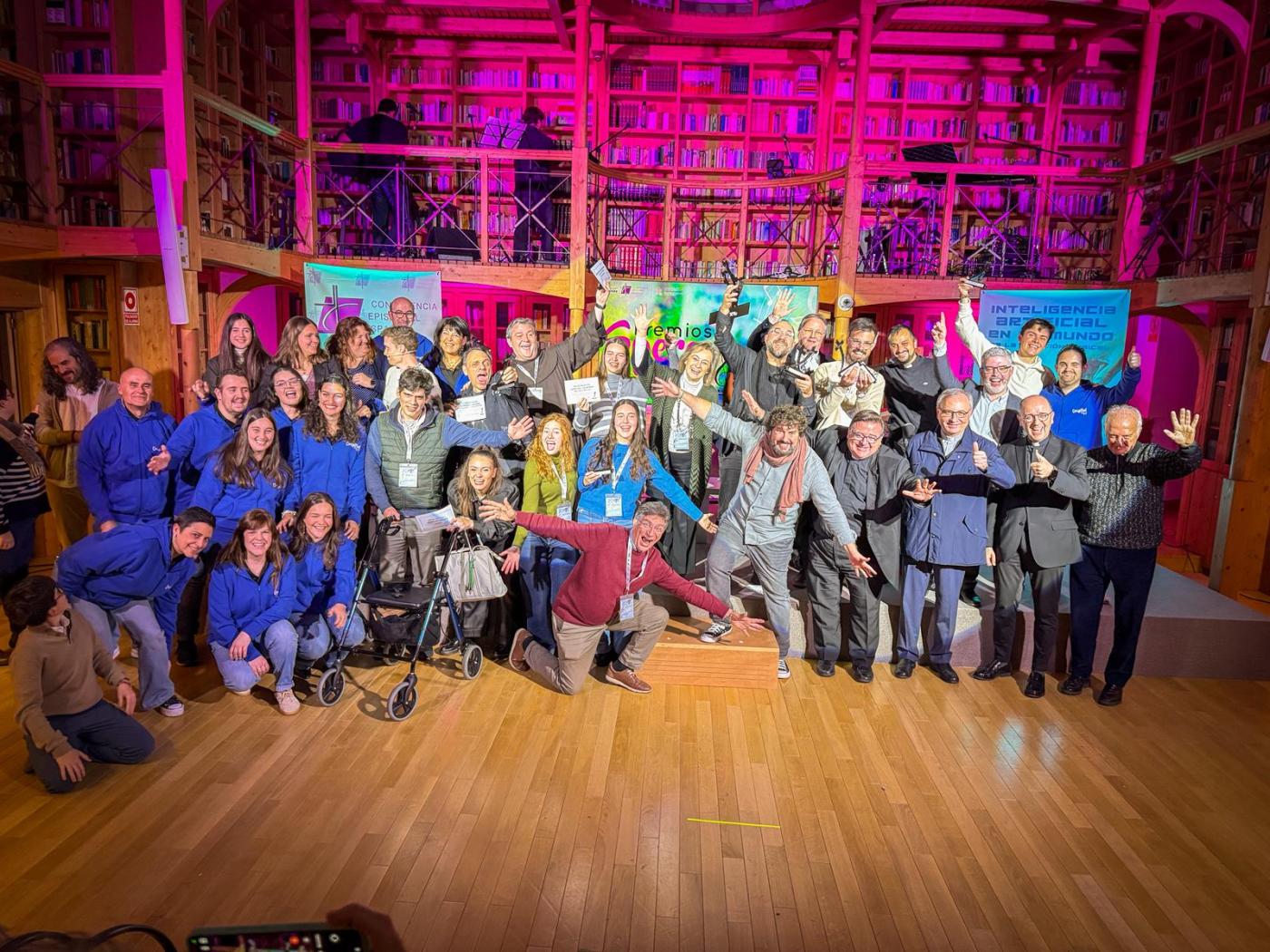 Grupo de músicos católicos que vivieron el encuentro nacional en Cuenca