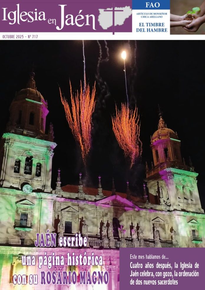 Iglesia en Jaén 717: Jaén escribe una página histórica con su Rosario Magno