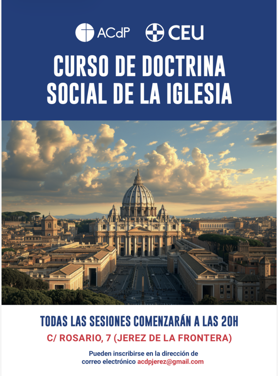 La ACdP de Jerez inicia un curso sobre Doctrina Social de la Iglesia
