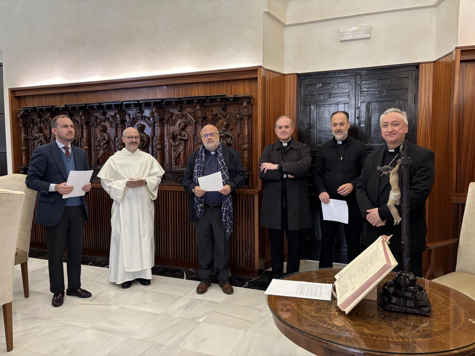 Los nuevos Arciprestes y Delegados Diocesanos realizan el Juramento de Fidelidad y Profesión de Fe