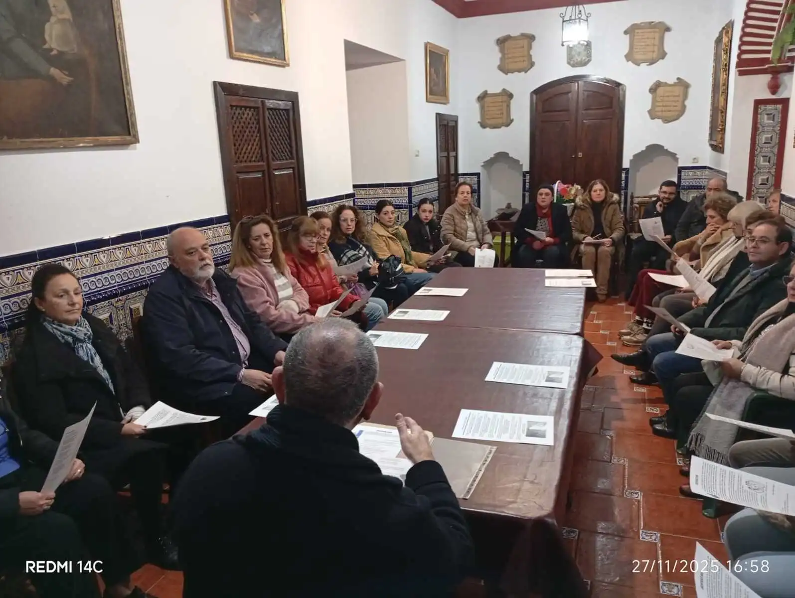 Retiro de Adviento en la comunidad parroquial de Olvera