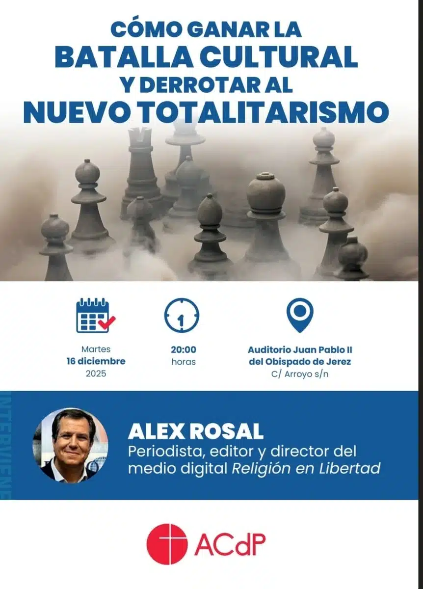 Álex Rosal ofrece una conferencia sobre la batalla cultural y nuevo totalitarismo