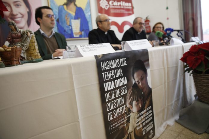 Campaña de Navidad de Cáritas: El reto de dignificar cada vida humana